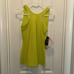 BNWT Women's Oakley Hydrolix Form 2 Way Tank Top Size Small in Neon Yellow